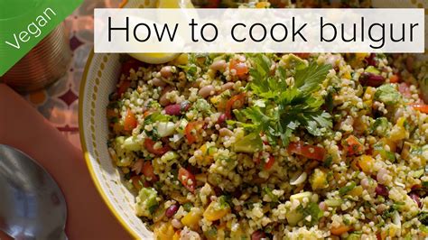 HOW TO COOK BULGUR (FILIPINO STYLE) .
